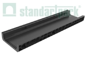 Лоток водоотводный пластиковый PolyMax Basic DN200 H80