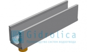 BGU Универсальный лоток бетонный DN150 № 10-0 с вертикальным водосливом без уклона класс С250