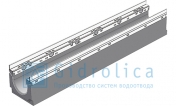 BGU-Z Универсальный лоток бетонный DN100 № 0 с оцинкованной насадкой без уклона класс E600