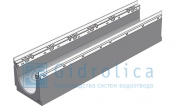 BGU-Z Универсальный лоток бетонный DN150 № 0 с оцинкованной насадкой без уклона класс E600