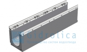 BGU-Z Универсальный лоток бетонный DN150 № 10-0 с оцинкованной насадкой без уклона класс E600