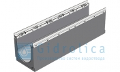 BGU-Z Универсальный лоток бетонный DN200 № 5-0 с оцинкованной насадкой без уклона класс E600