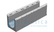 BGU-Z Универсальный лоток бетонный DN200 № 10-0 с оцинкованной насадкой без уклона класс E600