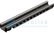 Лоток водоотводный Gidrolica Standart Plus DN100 ЛВ-10.14,5.08 пластиковый усиленный класс С250