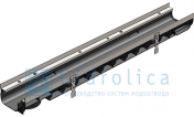 Лоток водоотводный Gidrolica Super DN100 ЛВ-10.14,5.08 пластиковый класс Е600