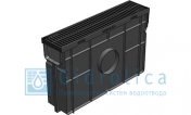 Комплект Gidrolica Light пескоуловитель для пластиковых лотков DN100 Пу 10.11,5.32 пластиковый с решёткой РВ-10.11.50 пластиковой класс А15