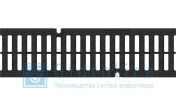 Решётка водоприёмная DN100 Gidrolica Pro РВ-10.13,5.50 щелевая пластиковая класс С250 - до 25 тонн