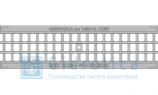Решётка водоприёмная DN100 Gidrolica Standart РВ-10.13,6.50 ячеистая чугунная  ВЧ оцинкованная класс С250 - до 25 тонн