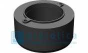 Переходник для лотка водоотводного Gidrolica Light пластиковый