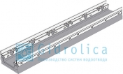 BGF-Z Мелкосидящий лоток бетонный DN100 с оцинкованной насадкой h 100 мм без уклона класс Е600