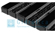 Придверные решётки Gidrolica Step резина/текстиль 390×590 класс А15