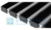 Придверные решётки Gidrolica Step резина/скребок 390×590 класс А15