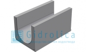 BGU-XL Универсальный лоток бетонный DN400 № 10-0 без уклона класс С250