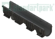 Лоток водоотводный PolyMax Basic DN150 ЛВ-15.21.20 пластиковый С250