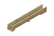 Лоток водоотводный полимербетонный CompoMax Basic DN100 H130