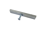 Крепеж стальной для лотка водоотводного пластикового DN150 (с болтом 8х50)