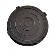 Люк круглый средний Gidrostok Lk-780/645-120/40 полимерпесчаный В125